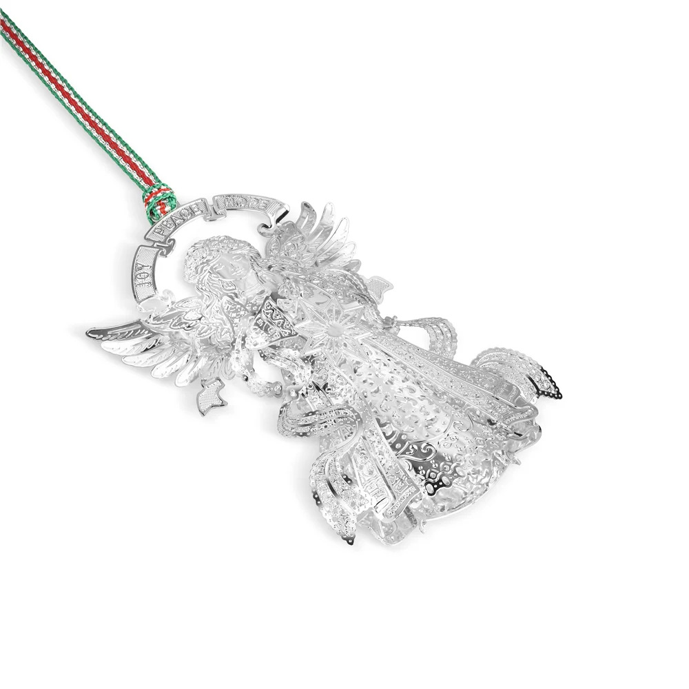 Angel with Star Christmas Tree Decoration - Image 3