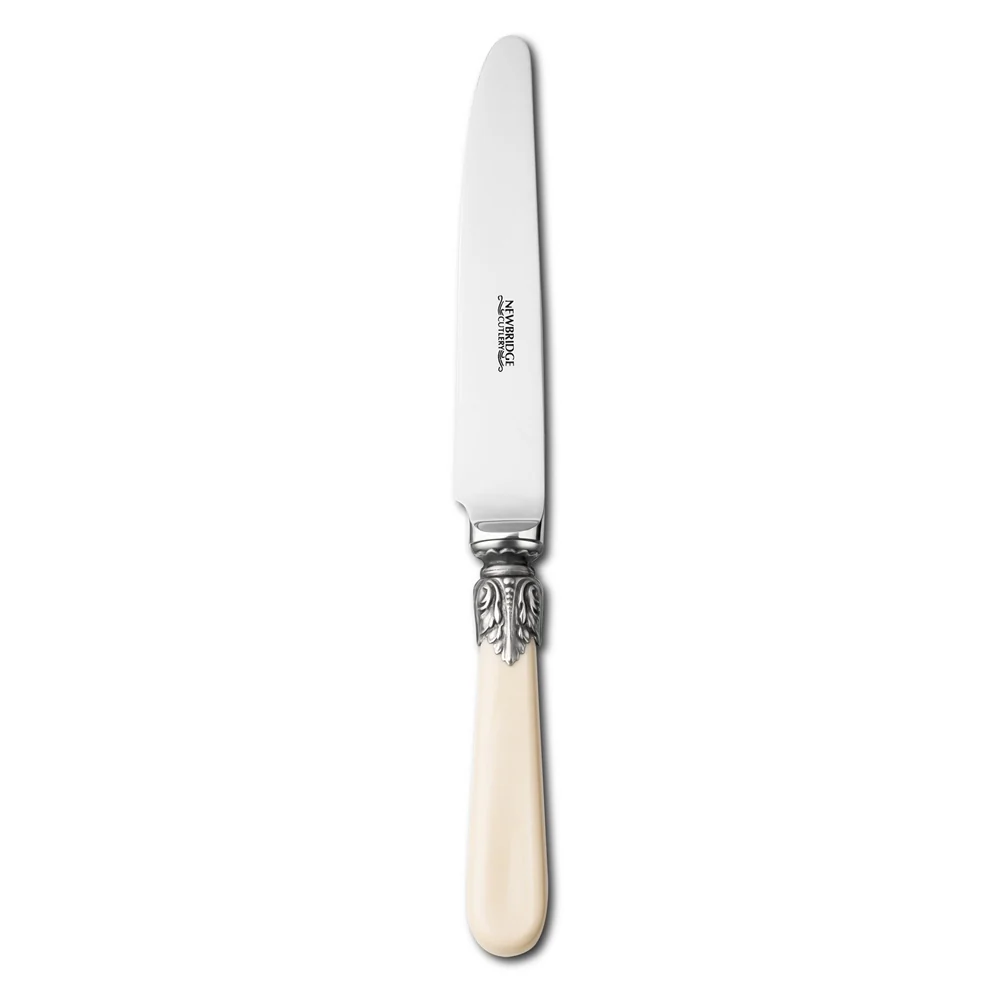 Antique Silver Plated Dessert Knife - Single