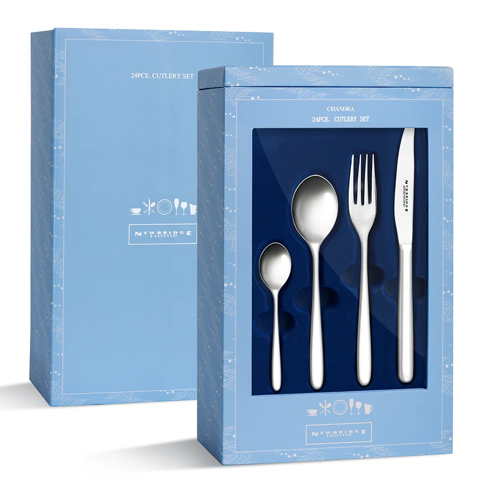 Chandra Stainless Steel 24 Piece Giftpack