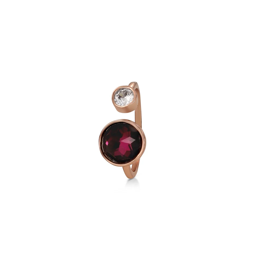 Dew Drop Mulberry Stone Ring - Image 3