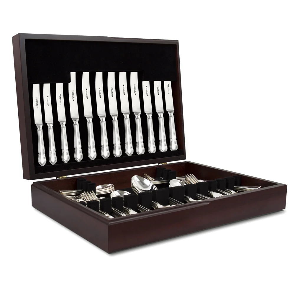 Silver Plated 124 Piece Cutlery Set - Dubarry