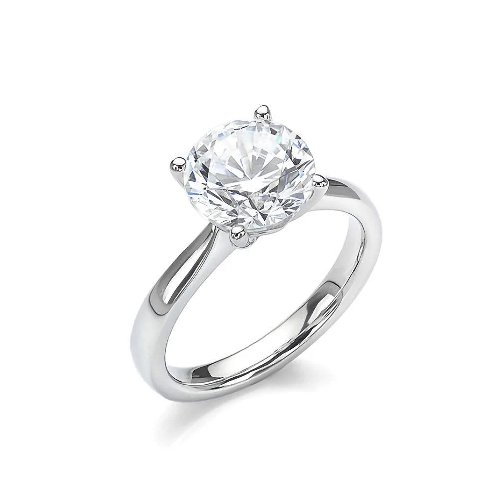 Platinum Solitaire Diamond Ring