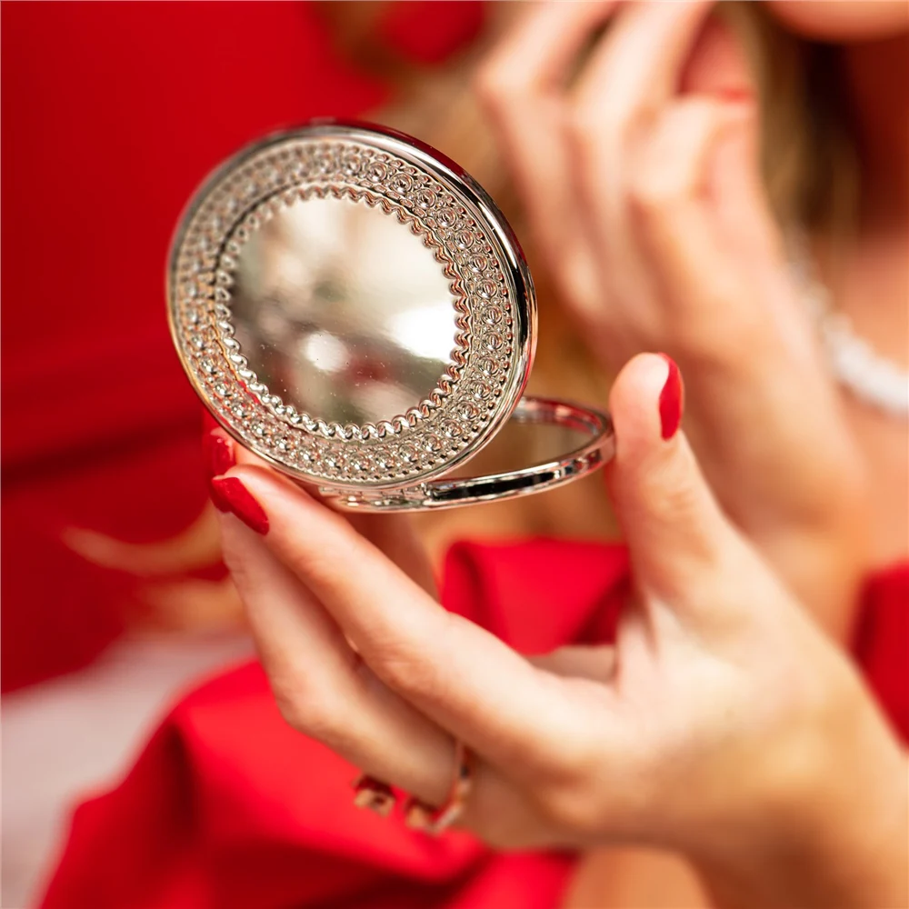Round Compact Mirror - Image 2