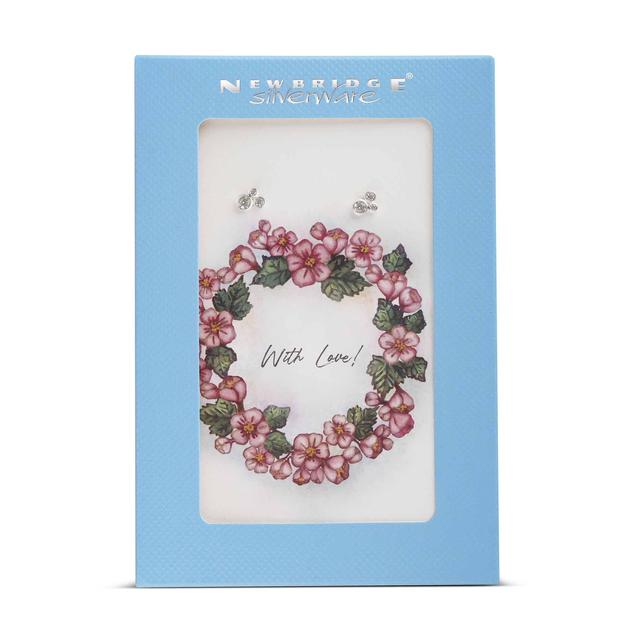 With Love Card Earrings
